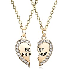 Stainless steel custom couple necklace