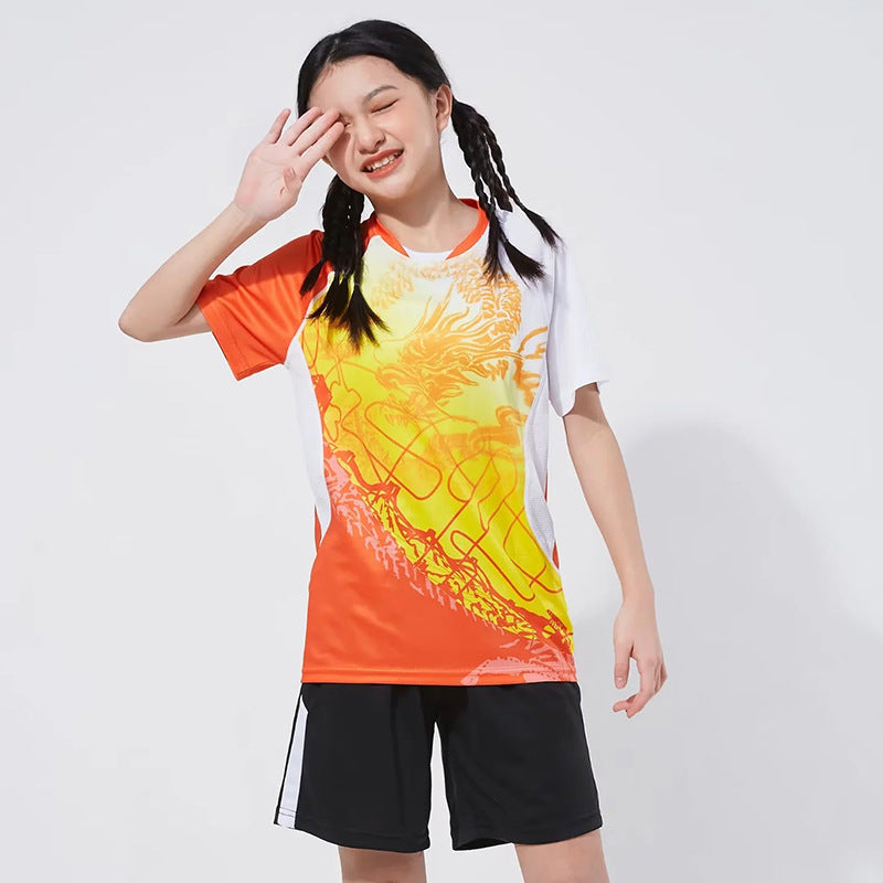 Custom Sportswear Set for Adults & Kids (Logo Print)