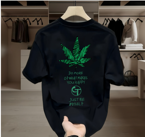 Creative Digital Print T-Shirt - Custom Design Available