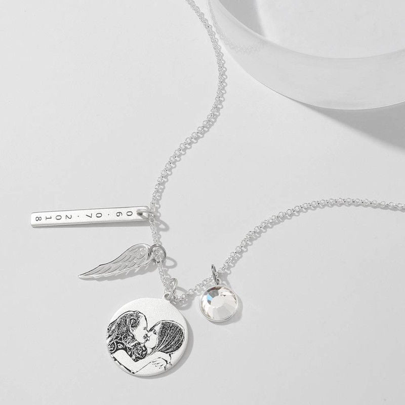 Personalized Custom Photo Necklace