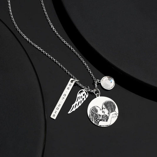 Personalized Custom Photo Necklace