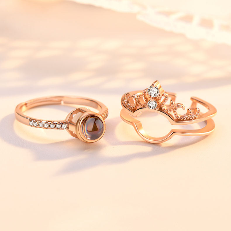 Custom Projection Photo Ring