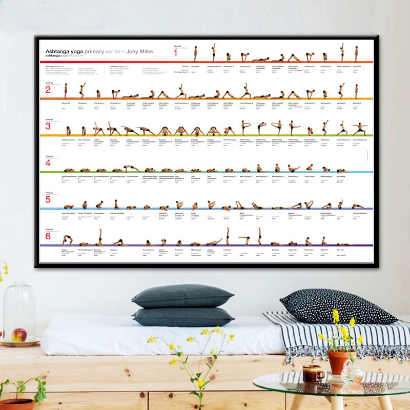 Modern Yoga Canvas Print with Custom HD Design