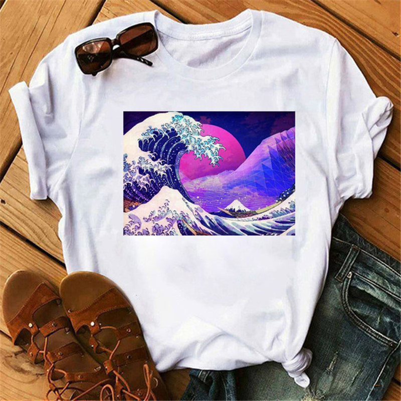 Custom Cotton Round Neck T-Shirt with Logo Print
